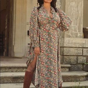 Doen Dickinson Dress in Wildberry Thicket XXS NWT